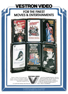 Vestron Video Releases Their First 10 Titles