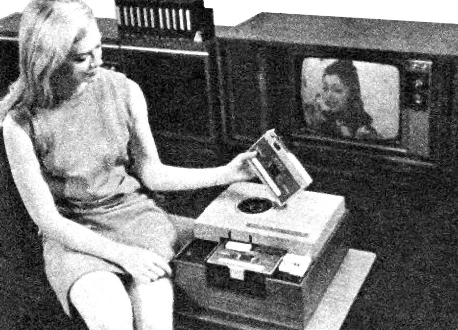 Sony Demonstrates the First Videocassette
