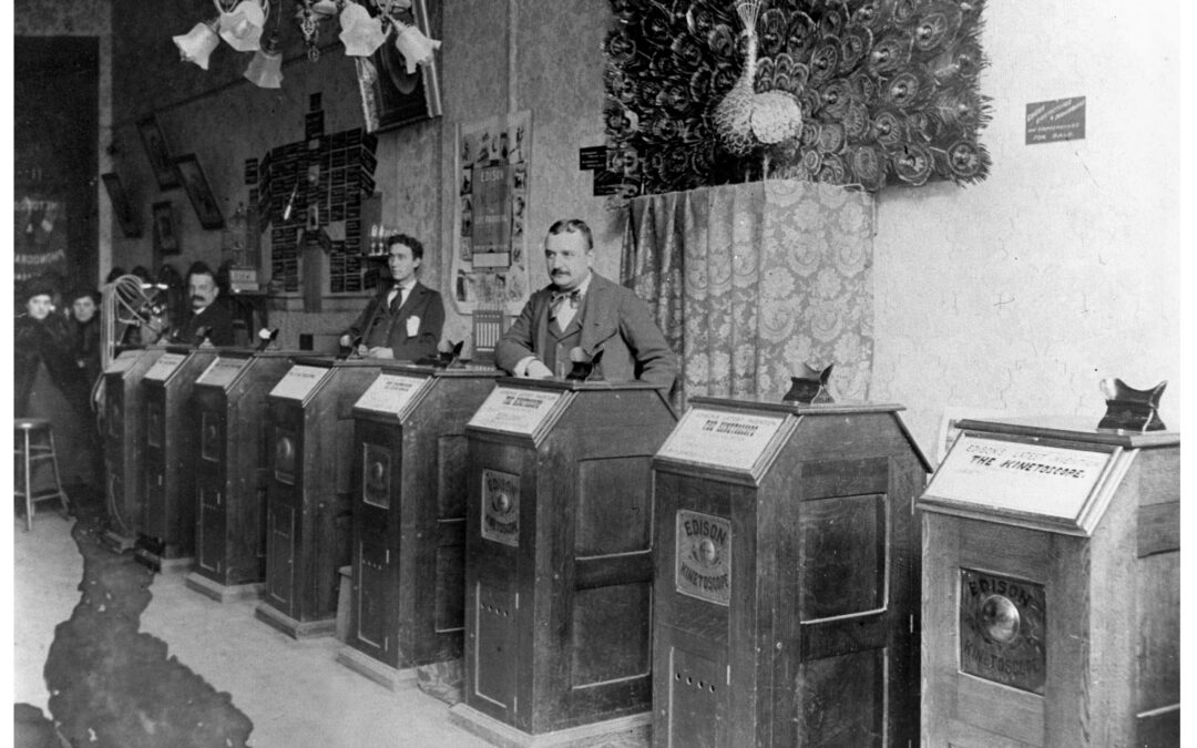 The First Kinetoscope Parlor Opens